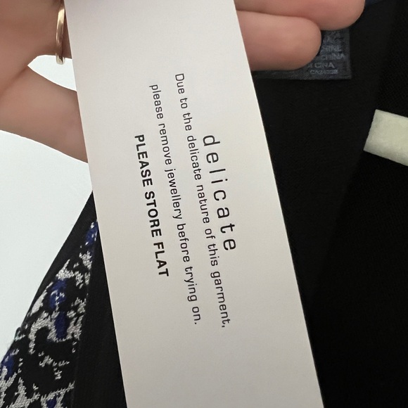 NWT Knit bodycon layered mini dress || FRENCH CONNECTION || size 8 - Picture 8 of 8